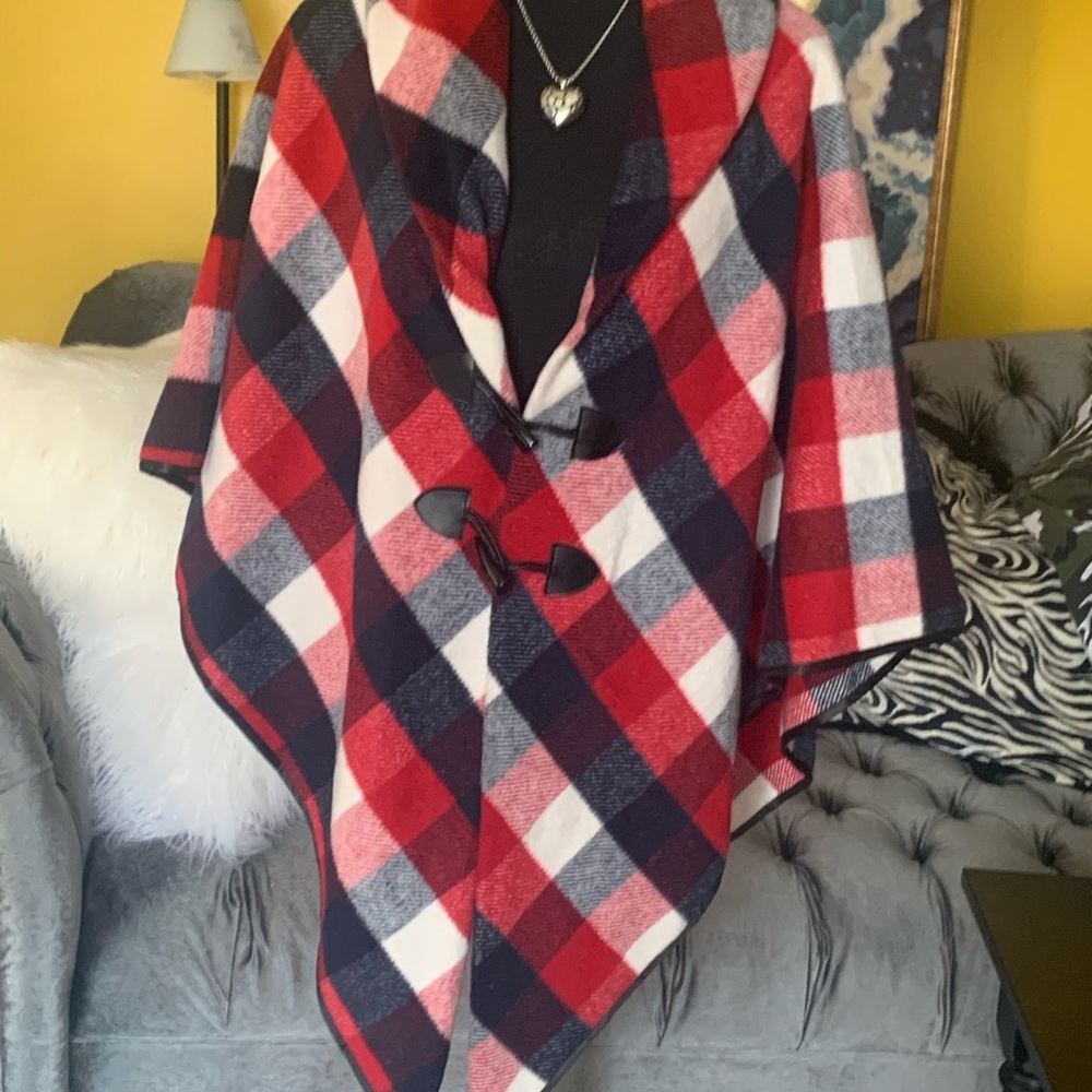 COPY - Red, white and blue cape one size fits all - Picture 3 of 6